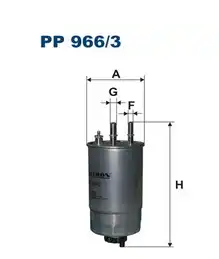 FİLTRON 966/3 MAZOT FİLTRESİ