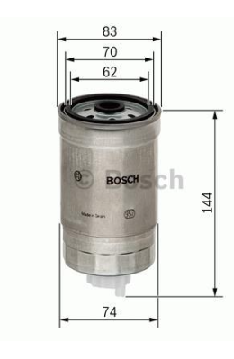 BOSCH 1457434516 MAZOT FİLTRESİ